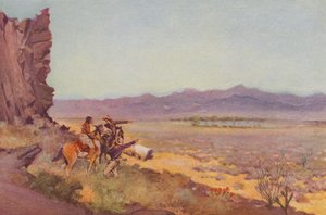 Miragem no deserto, Arizona (fotografia a cores) de American Photographer