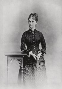 Sra. Theodore Roosevelt, c.1882 (foto p - b) de American Photographer