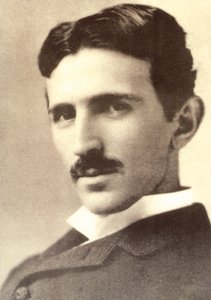Nikola Tesla (fotografia a preto e branco) de American Photographer