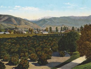 "Old Baldy" de Pomona Valley (fotografia a cores) de American Photographer