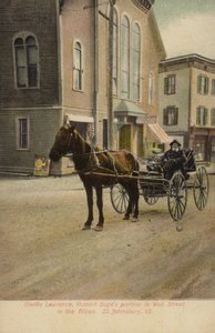 Orville Lawrence, parceiro de Russell Sage em Wall Street nos anos 50, St Johnsbury, Vermont, EUA (fotografia a cores) de American Photographer