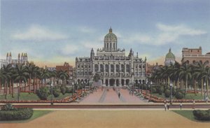 Palácio Presidencial, Avenida das Missões, Presidents House, Missions Avenue (foto colorida) de American Photographer