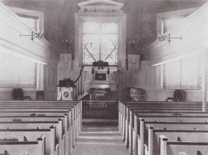 Filadélfia: Interior da antiga igreja dos suecos de American Photographer
