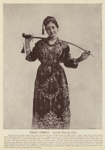 Rahlo Jammele, menina de dança judaica