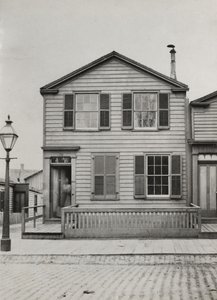 Residência em 42 Monroe St., Chicago, 1869 de American Photographer