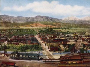 Salida e Monte Ouray (fotografia a cores) de American Photographer
