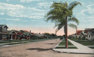 San Diego, Califórnia: Residence Street (fotografia a cores) de American Photographer