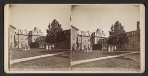 Vistas estereoscópicas da Comunidade Oneida, c.1870 (foto a p/b) de American Photographer