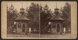 Casa de Verão, Comunidade Oneida, Estado de Nova Iorque, 1873 de American Photographer