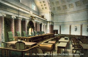Supremo Tribunal dos Estados Unidos, Washington, DC, EUA (fotografia a cores) de American Photographer