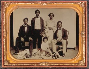 A cena do casamento, c.1860 de American Photographer