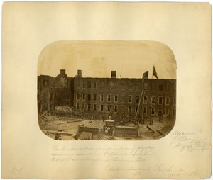Quartel e Desfile do Oeste, Batalha do Forte Sumter, 15 de abril de 1861
