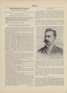 Uma nova estrela, Frederick Bancroft de American School