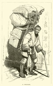 Um vendedor ambulante de American School