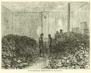 Acessórios entregues por Johnston, abril de 1865 de American School