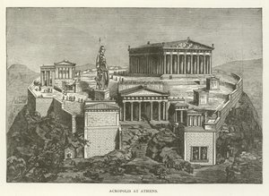 Acrópole em Atenas de American School