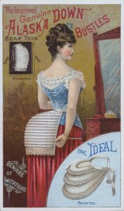 Anúncio para o Alasca abaixo das agitações das mulheres de American School