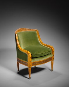 Poltrona, desenhada por Tiffany Studios, EUA, c.1890 de American School