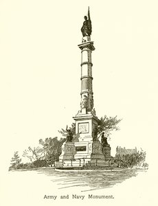 Monumento do Exército e da Marinha, Boston Common de American School