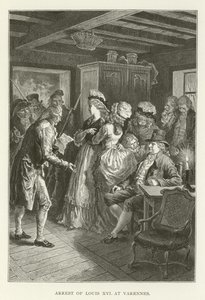 Detenção de Louis XVI em Varennes de American School