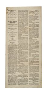 Auburn Daily Democrat Extra re: Forte Sumter, 15 de abril de 1861