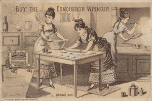 Dia de cozedura (litho) de American School