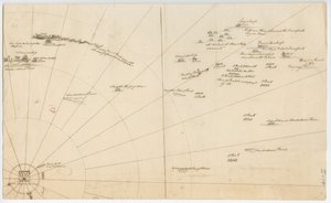 Plano de batalha para o cerco do porto de Boston, c.1775-1776 de American School