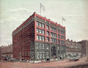 Bloomingdales Souvenir, 1886 de American School