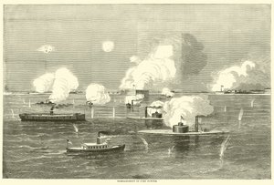Bombardeio de Fort Sumter, abril de 1863 de American School
