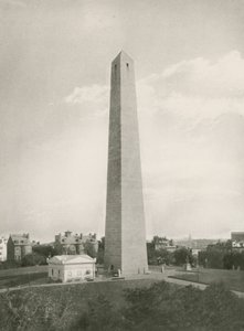 Monumento a Bunker Hill (fotogravura) de American School