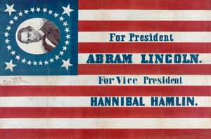 Bandeira da Campanha para Abraham Lincoln de American School