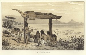 Enterro de canoa de American School