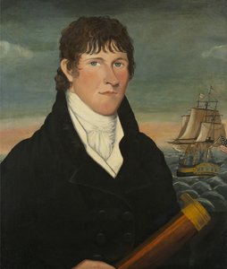 Capitão David Bush, 1812 de American School