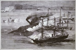 Captura do Tennessee, Batalha da Baía Móvel de American School