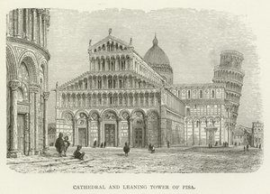 Catedral e torre inclinada de Pisa de American School