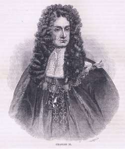 Charles II (1664), ilustração de Cassell
