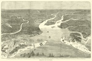 Charleston e seus arredores, julho de 1863 de American School