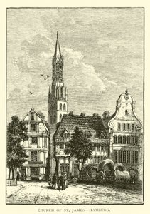 Igreja, de, st, james, hamburgo de American School