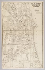 Mapa da Cidade de Chicago de American School