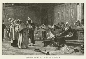 Columbus antes do Conselho de Salamanca de American School