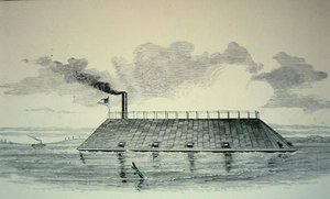 Confederate Ironclad Ram `Georgia,