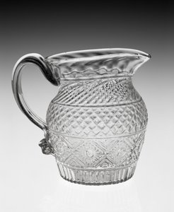 Cream Jug, c. 1820-1840 (vidro de chumbo) de American School