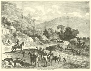 Cortando o Chesapeake e o Canal de Ohio, julho de 1864 de American School