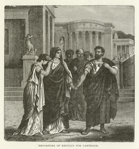 Partida de Regulus para Cartago de American School
