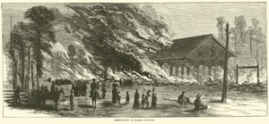 Destruição de Millen Junction, novembro de 1864 de American School