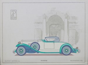 DuPont Motor Cars: Roadster, 1921 de American School