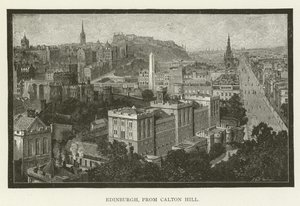 Edimburgo, de Calton Hill de American School