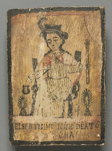 El Santo Nino de Atocha: santo do retábulo de American School