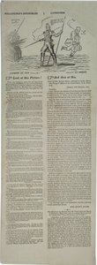 Cartaz de eleição com americanos proeminentes, 1828 de American School