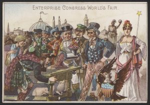 Feira Mundial do Congresso Empresarial (chromolitho) de American School